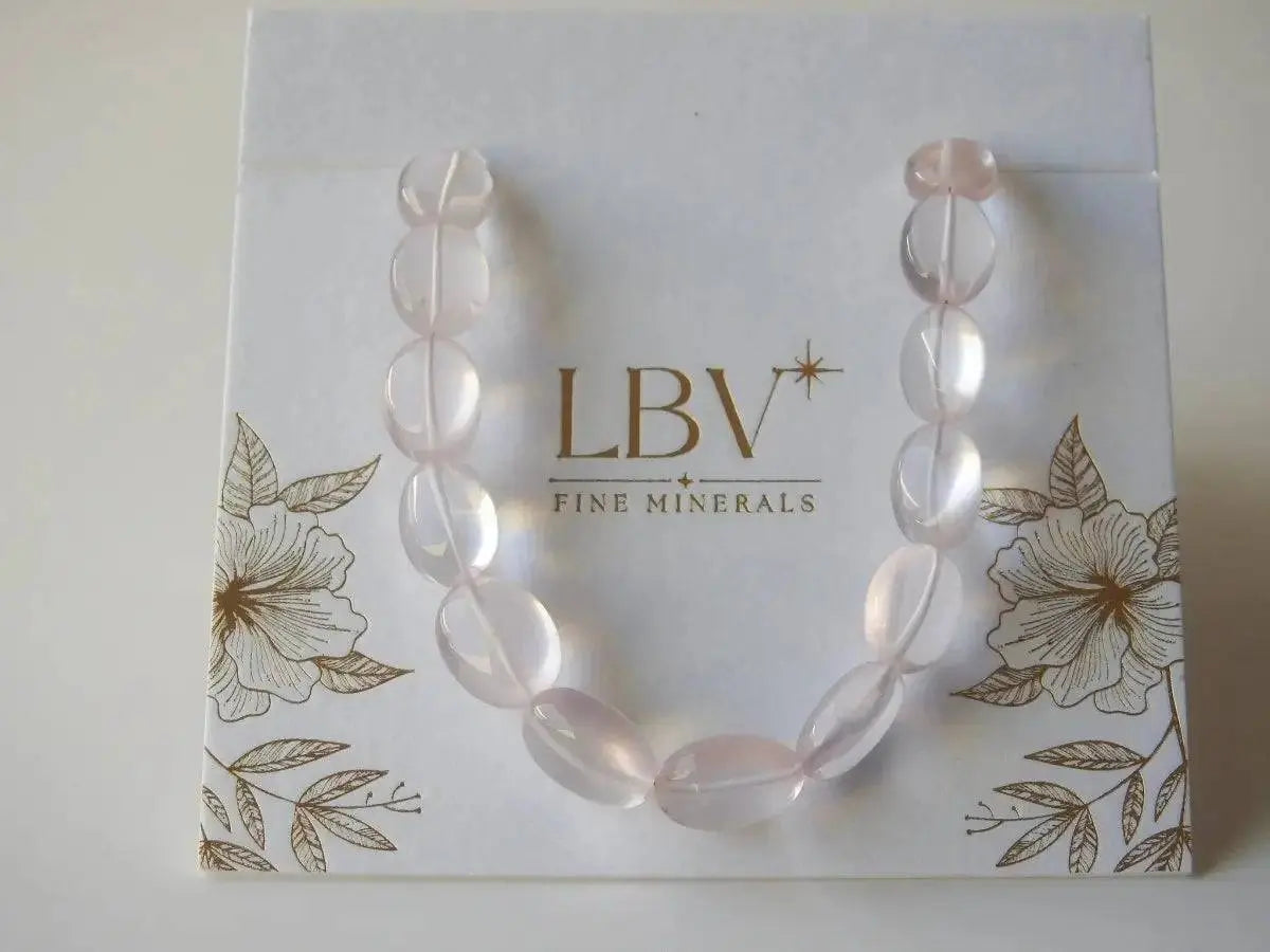 Rose Radiance Rivière Necklace - Rose Quartz Jewelry view 7